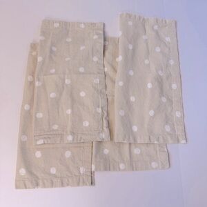 Kate Spade Beige Polka Dot Napkins